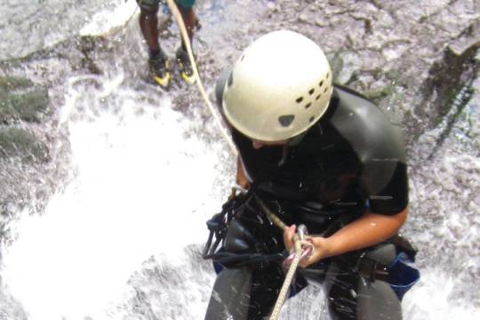 Le canyoning à Maurice