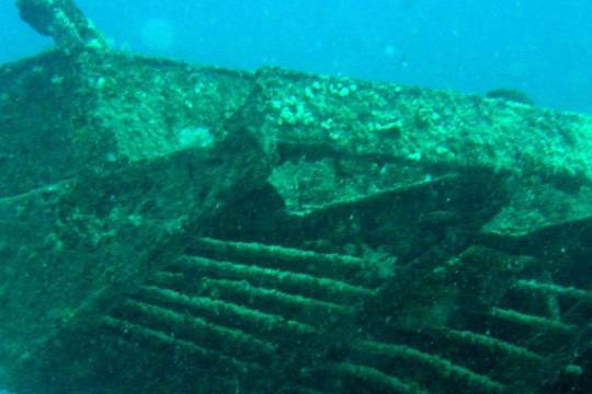 Plongée sur l'épave du Stella Maru à l'île Maurice