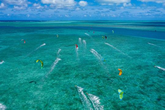 Le kitesurf à Rodrigues