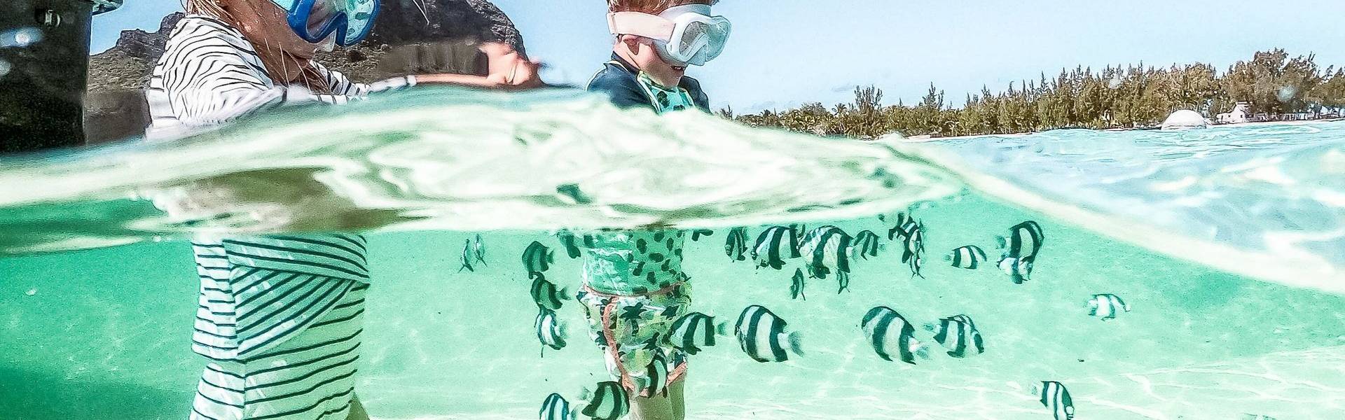 La plongée en famille à l'île Maurice