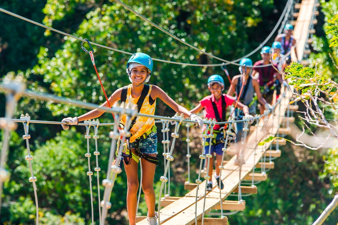casela park pont suspendu