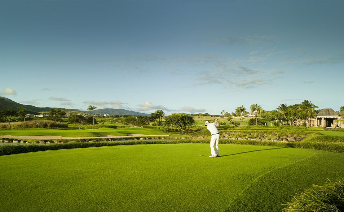 le chateau golf course golfeur