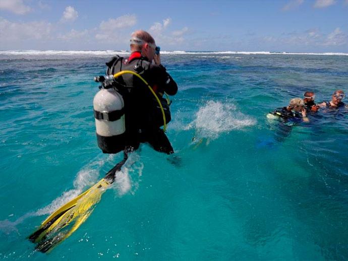 La plongée à rodrigues