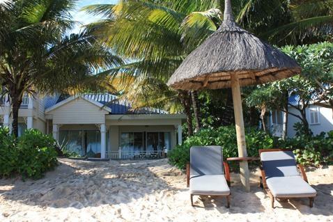 Chambre vue plage au Telfair