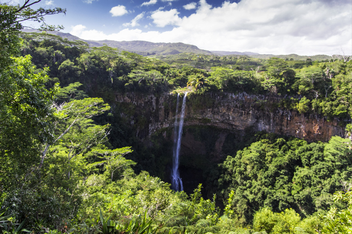 La cascade de Chamarel 