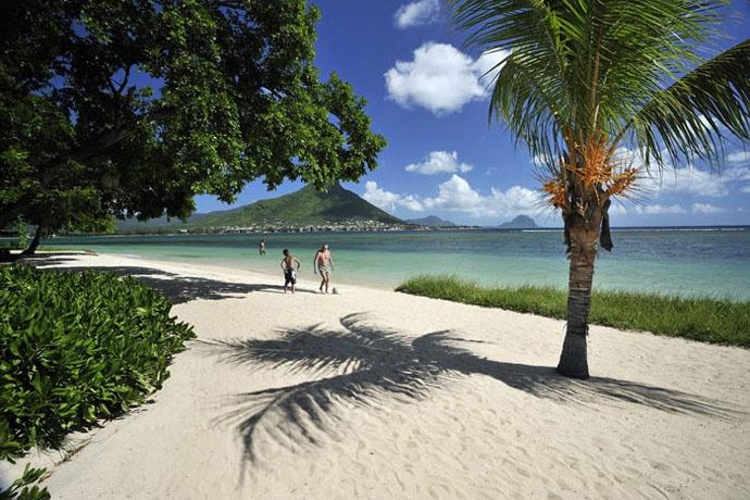 La magnifique plage de Flic en Flac