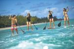 Le stand up paddle à l'île Maurice<