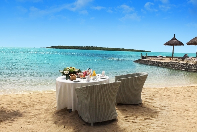 repas sur la plage