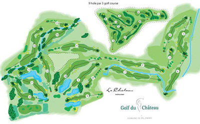 Le parcours du Chateau du golf