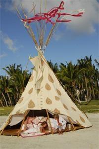 Tipi au Saint Géran