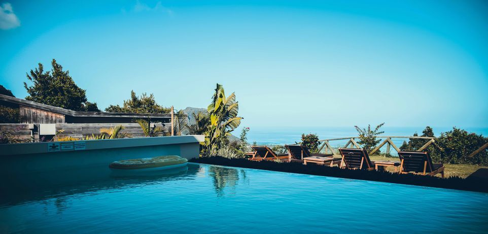 piscine chalets chamarel