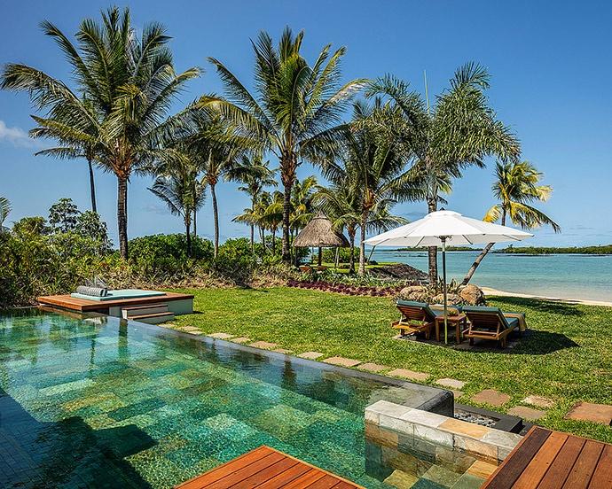 piscine four seasons resort mauritius at anahita